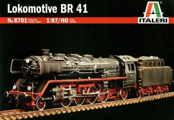 ITA8701 - Locomotive BR41 à assembler et à peindre - 1