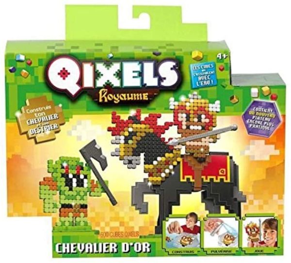 ASK87130 - QIXELS Royaume – Chevalier d'or - 1