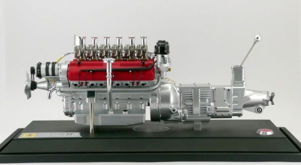 ARCHIVE091 - Moteur FERRARI 250 Testa Rossa - Ech:1/6 - 1