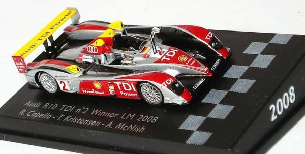 SPA87LM08 - AUDI R10 TDI #2 Gagnant du MANS 2008 R.CAPELLO.  T. KRISTENSEN.  A.McNISH - 1