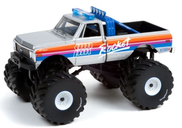 GREEN88043 - CHEVROLET K-10 1972 Monster Truck ROCKET - 1