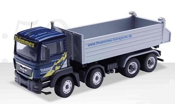CON71171/04 - MAN TGS M 4 Essieux Benne Basculante 3 cotés THOMMES - 1