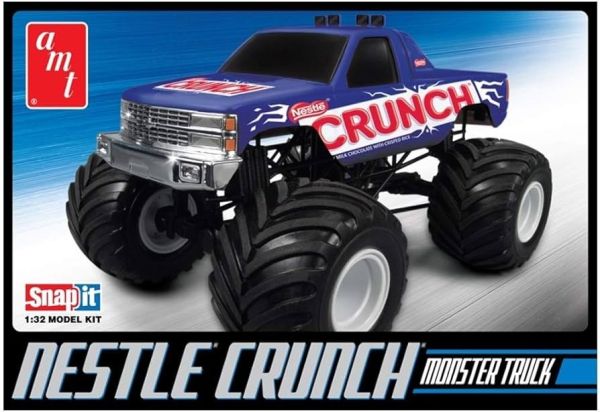 AMT911L/12 - Monster Truck - CHEVROLET Chevy - CRUNCH à assembler et à peindre - 1