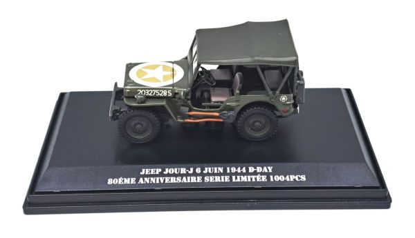 CAR91871 - JEEP 6Juin 1944 D-DAY - Edition 80e anniversaire du débarquement - Limitée à 1004 ex. - 1