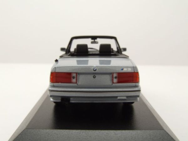 Modèle Réduit BMW M3 E30 Cabriolet 1988 - 1:43 Maxichamps, Noir Métallisé - Neuf En Boîte