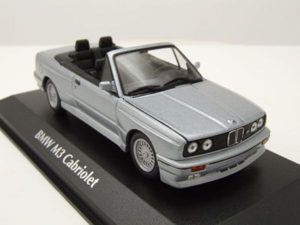 MXC940020332 - BMW M3 Cabriolet E30 1988 Argent - 1