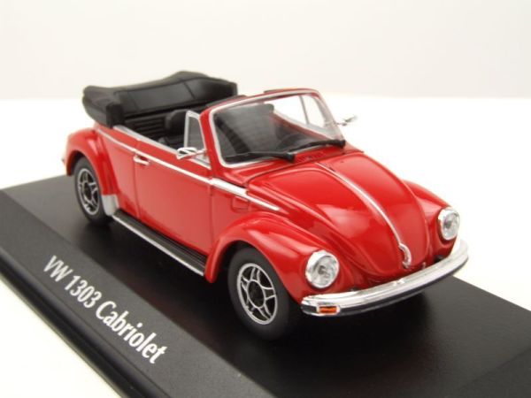 MXC940055131 - VOLKSWAGEN 1303 coccinelle Cabriolet  1979 rouge - 1