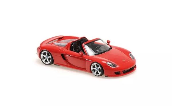 Porsche Carrera GT 2003 Gris Métallisé - Minichamps 1/43 (neuf)
