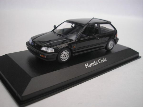 MXC940161501 - HONDA Civic 1990 Noir - 1
