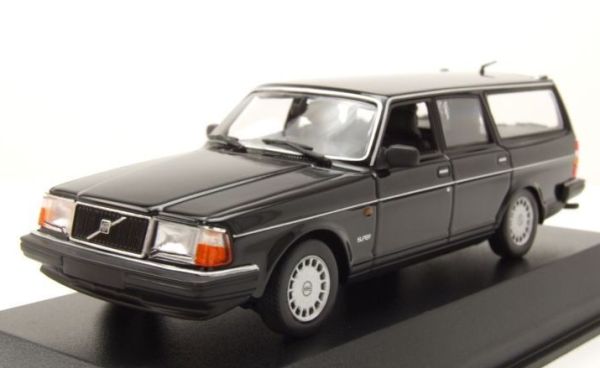 MXC940171416 - VOLVO 240  GL Break 1986 Noir - 1