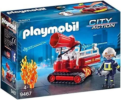 PLAY9467 - Pompier avec robot d'intervention - 1