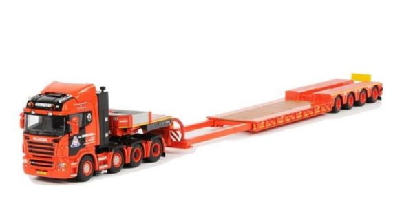 WSI9479 - SCANIA R Highline 8x4 avec porte engins 4 Essieux VAN GRINSVEN - 1