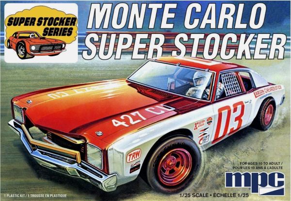 MPC962M/12 - CHEVROLET Super Stocker - Monte Carlo à assembler et à peindre - 1
