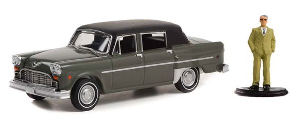 GREEN97130-C - CHERCKER Marathon A12-E 1982 avec chauffeur en costume de la série THE HOBBY SHOP sous blister - 1