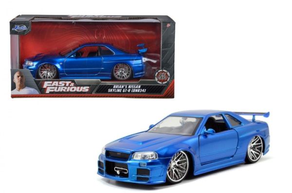 Rapide et furieux voiture RC Nissan Skyline 1:24 - Voitures et machines Rapide et furieux voiture RC Nissan Skyline 1:24 - Voitures et machines