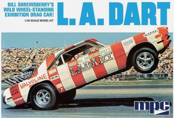 MPC974/12 - L.A. Dart Wheelstander à assembler et à peindre - 1