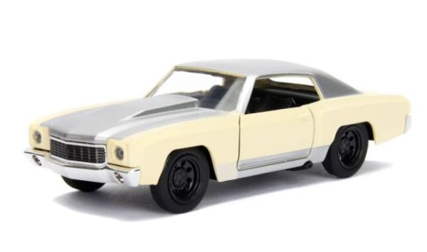 JAD99516 - CHEVROLET Monte-Carlo 1971 jaune FAST & FURIOUS - 1