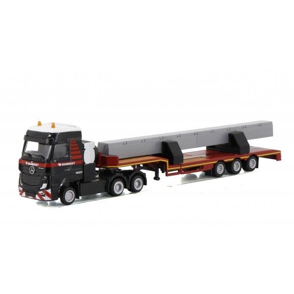 WSI900036 - MERCEDES ACTROS 6x4 avec plateau extensible 3 essieux MAMMOET - 1