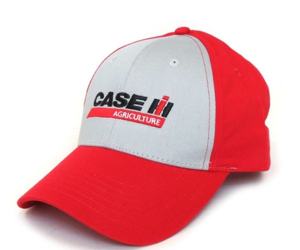 CAS90648 - Casquette CASE IH Agriculture Rouge et grise - 1