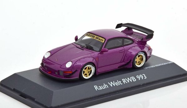 SCH9116 - PORSCHE Rauh Welt RWB 993 Limitée à 500 ex. Violet - 1