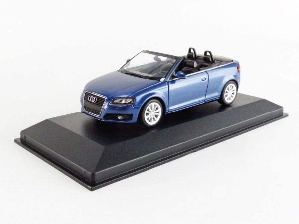 MXC940017131 - AUDI A3 Cabriolet 2007 Bleu foncé métallique - 1