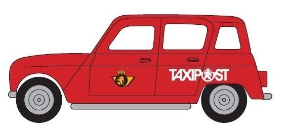 HER942287-001 - RENAULT R4 Taxipost - 1