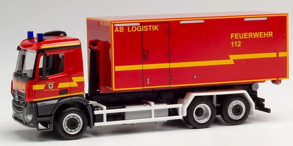 HER095464 - MERCEDES Arocs 6x2 avec container déposable Pompier - 1