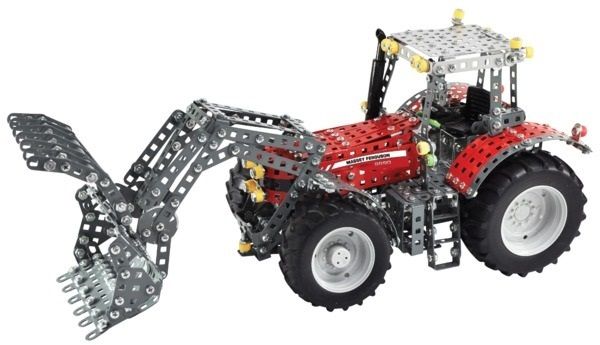 TRO10081 - MASSEY FERGUSON 8690 avec chargeur - 1391 pièces - Ech:1/16 - 1