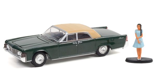 GREEN97110-B - LINCOLN Continental avec femme sous blister - 1