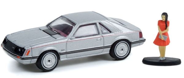 GREEN97120-B - FORD Mustang coupé GHIA avec femme en robe THE HOBBY SHOP séries 12 sous blister - 1