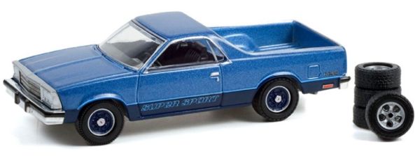 GREEN97120-C - CHEVROLET El Camino Super Sport avec pneus de secours 1980 THE HOBBY SHOP séries 12 sous blister - 1