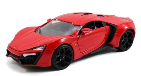 JAD97377 - W Motors Lykan Hypersport Rouge FAST & FURIOUS - 1