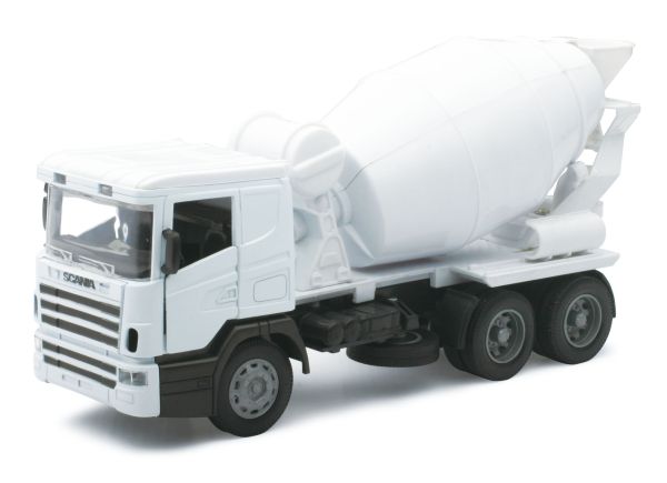 NEW10523F - SCANIA Toupie 6x4 Blanc - 1