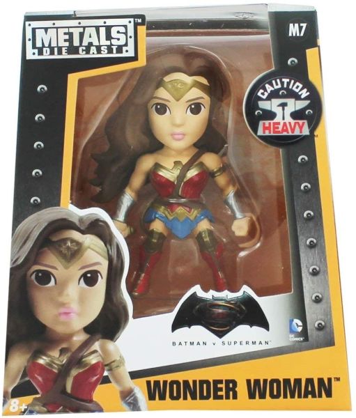 JAD97667 - Figurine DC Comics WONDER WOMAN cheveux châtain BATMAN vs SUPERMAN – 10 cm - 1