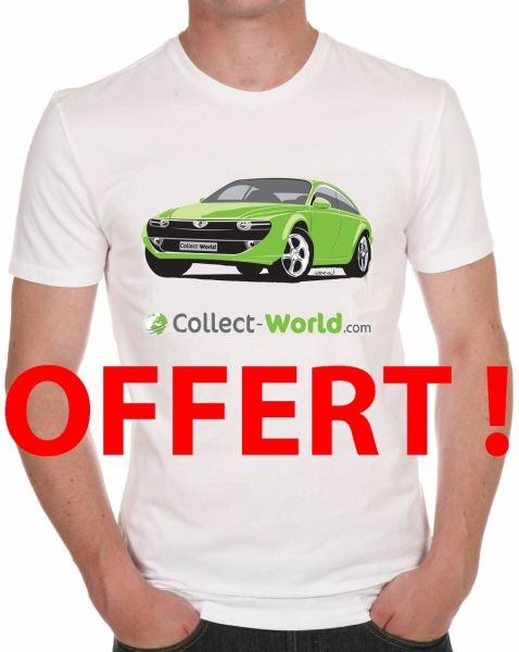 CWT03 - Offert par tranche de 100€ d'achat - Tee-Shirt Collect-World - VOITURE - 1