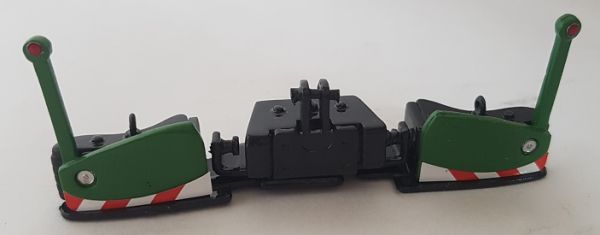 AGM16FENDT - Bumper Vert et Gris FENDT - Artisanal - 1