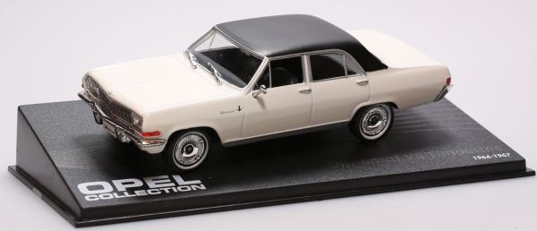 AKI0009 - OPEL Diplomat V8 Limousine blanche toit noir 1964-1967 - 1