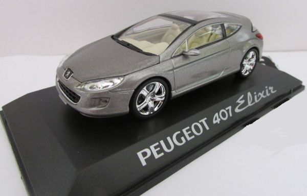 AKI0026 - Concept car PEUGEOT 407 Elixir Ech:1/43 - 1