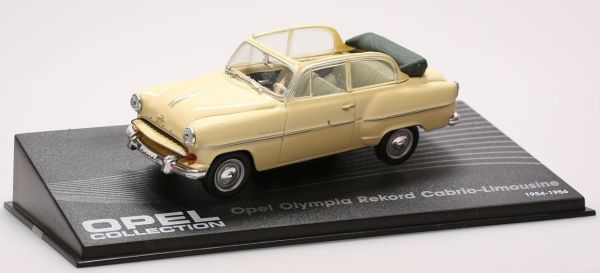 AKI0043 - OPEL Olympia Rekord Cabrio-Limousine cabriolet ouvert crème 1954 - 1956 - 1