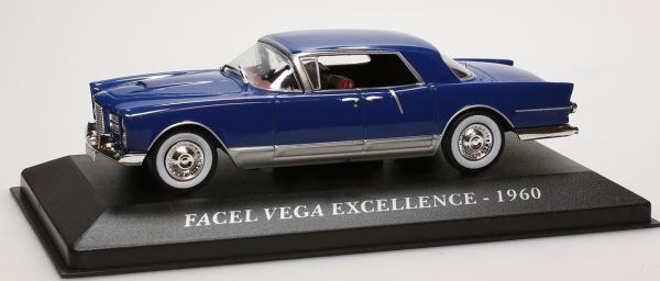 AKI0049 - FACEL Vega Excellence bleue 1960 - 1