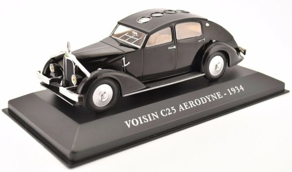 AKI0063 - VOISIN C25 Aerodyne 1934 noire - 1