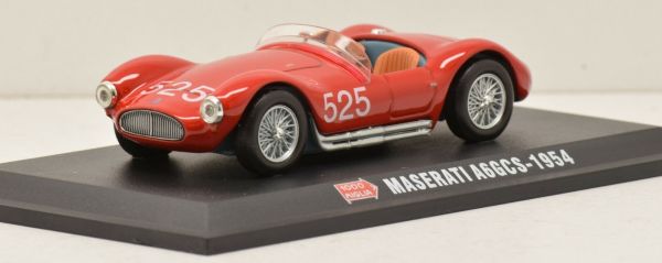 AKI0093 - MASERATI A6 GCS #523 rouge des 1000 Miglia 1954 sous blister - 1
