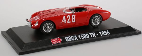 AKI0095 - OSCA 1500 TN #428 rouge des 1000 Miglia 1956 sous blister - 1