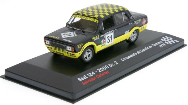 AKI0155 - SEAT 124-2000 Gr.2 Salvador Canellas #31 Campeonato de Espana de turismo 1979 - 1