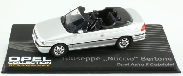AKI0196 - OPEL Astra F cabriolet gris Giuseppe Nuccio Bertone - 1