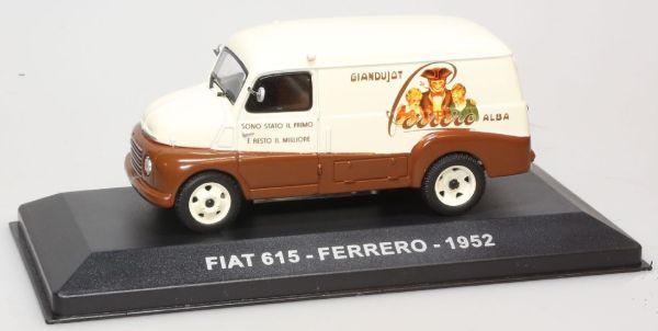 AKI0219 - FIAT 615 1952 Ferrero blanc et marron - 1