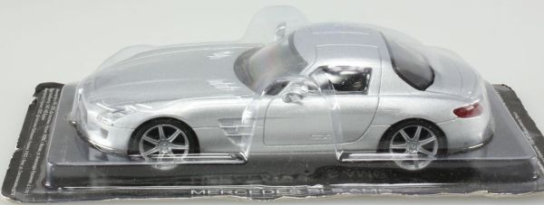 AKI0239 - MERCEDES BENZ SLS AMG grise sous blister - 1