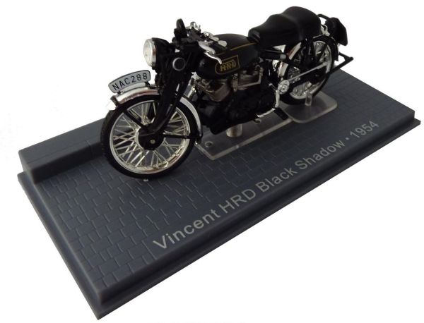 AKI0243 - Moto VINCENT HRD Black Shadow 1954 noire - 1