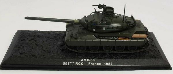 AKI0249 - Char de combat AMX-30 501ème RCC France 1982 - 1