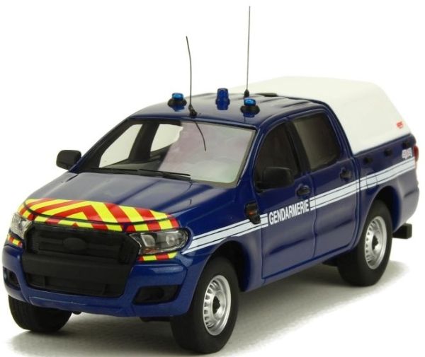 ALARME0004 - FORD Ranger Pick-up 2016 Gendarmerie double cabine avec décalques limité à 250 exemplaires - 1